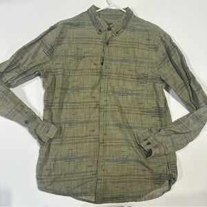 Prana Olive Green Men's Shirt